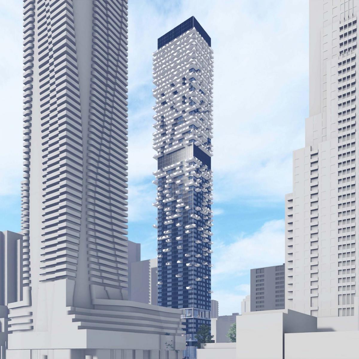 Concord Adex Proposes 64-Storey Skyscraper Near Yonge and 